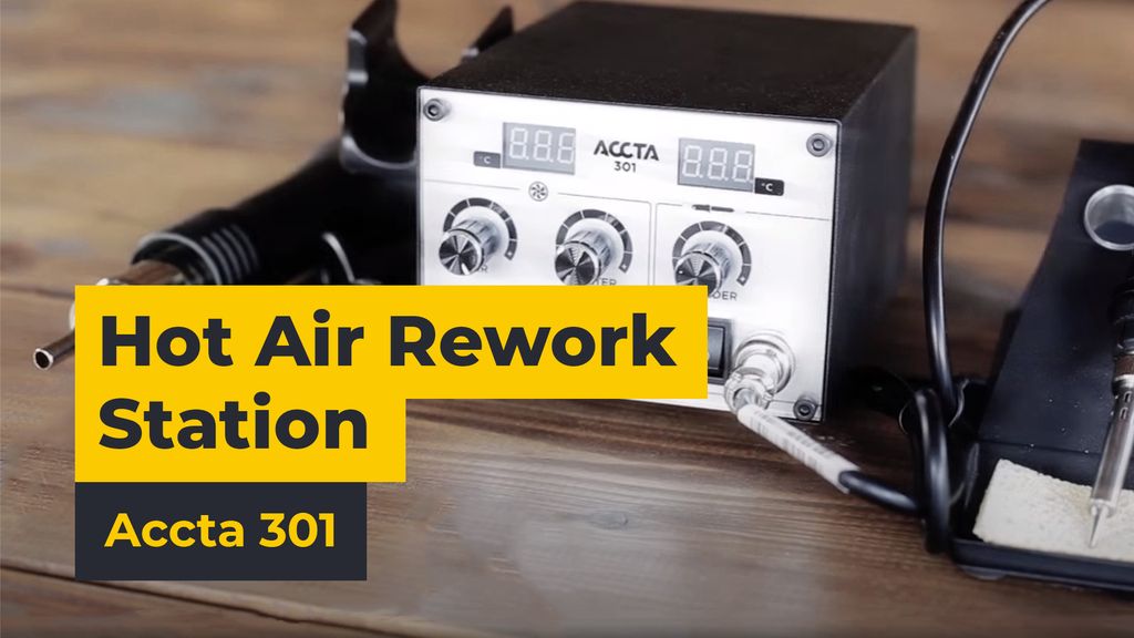 Accta 301 Hot Air Rework Station