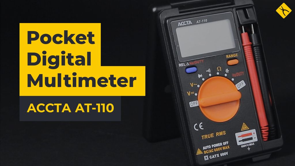 Accta AT-110 Pocket Digital Multimeter