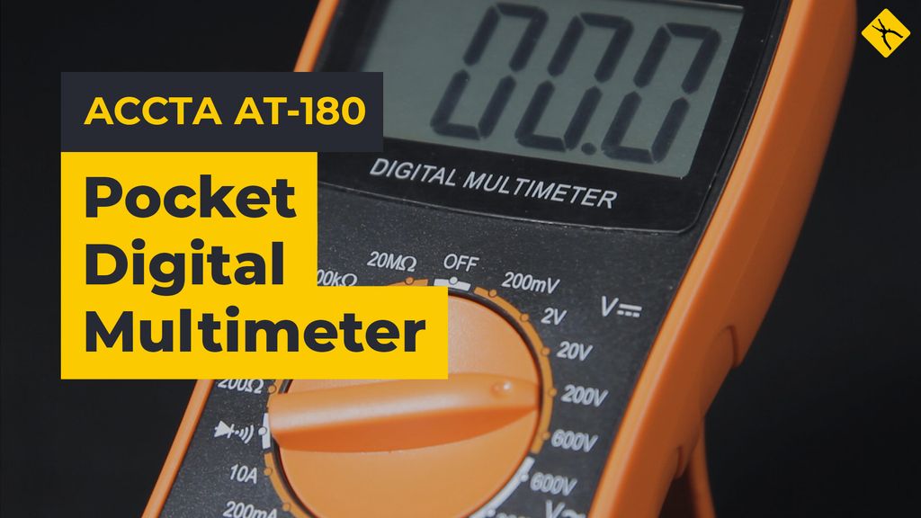Accta AT-180 Pocket Digital Multimeter
