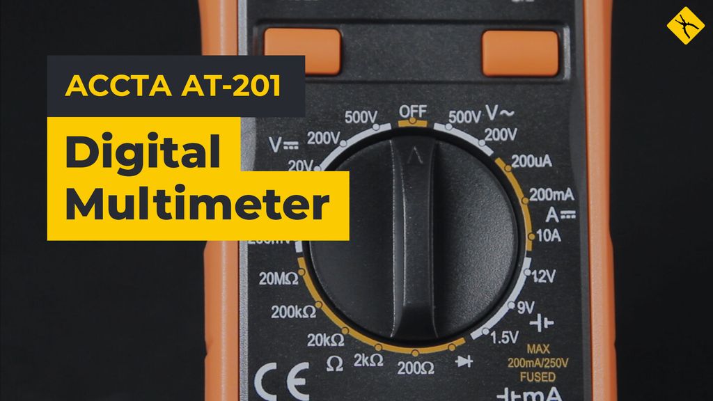 Accta AT-201 Digital Multimeter