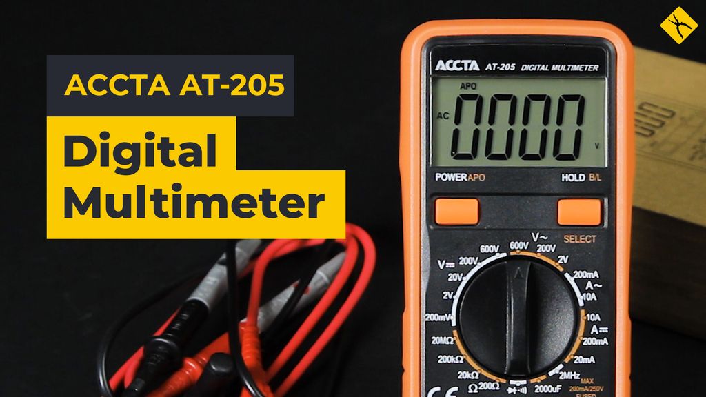 Accta AT-205 Digital Multimeter