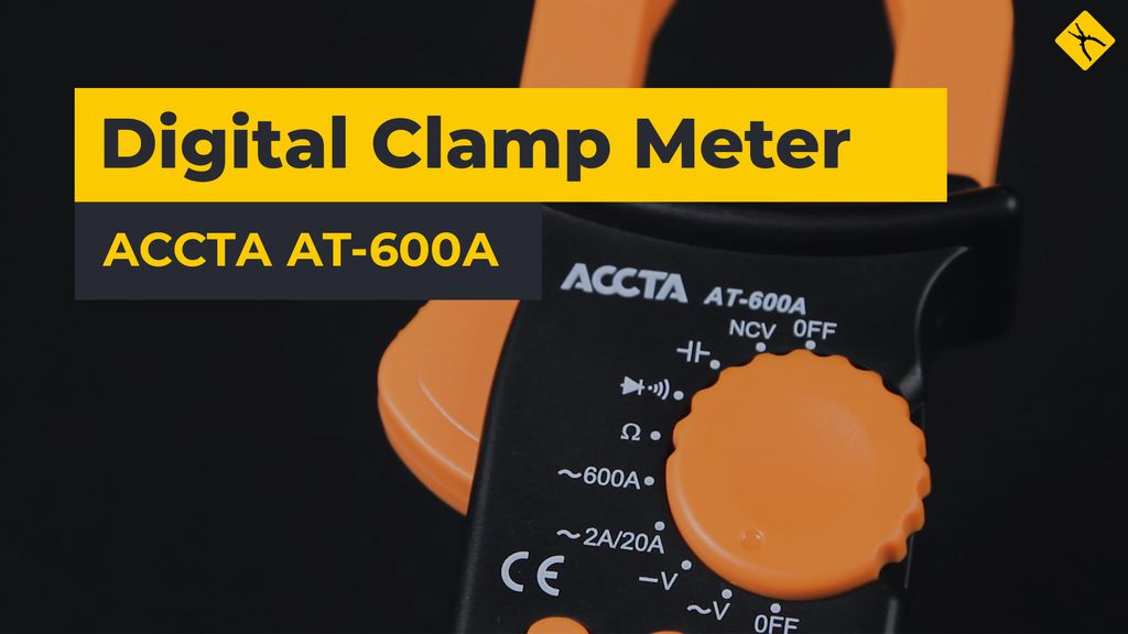 Accta AT-600A Digital Clamp Meter